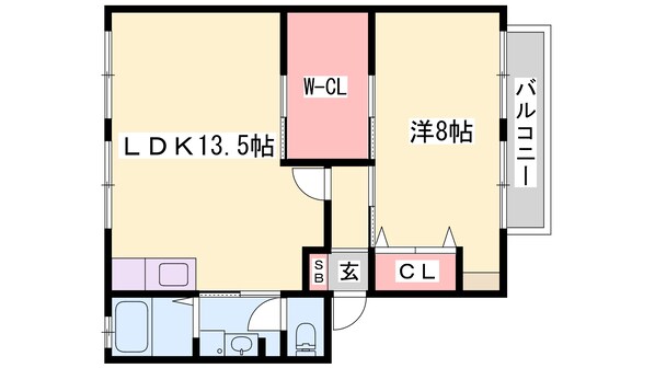 サングレースの物件間取画像